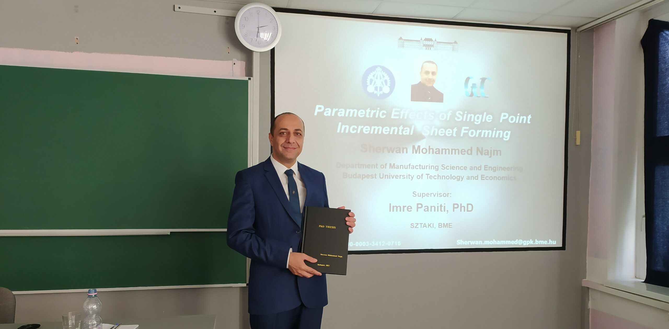 Successful final defence of Sherwan Mohammed Najm
